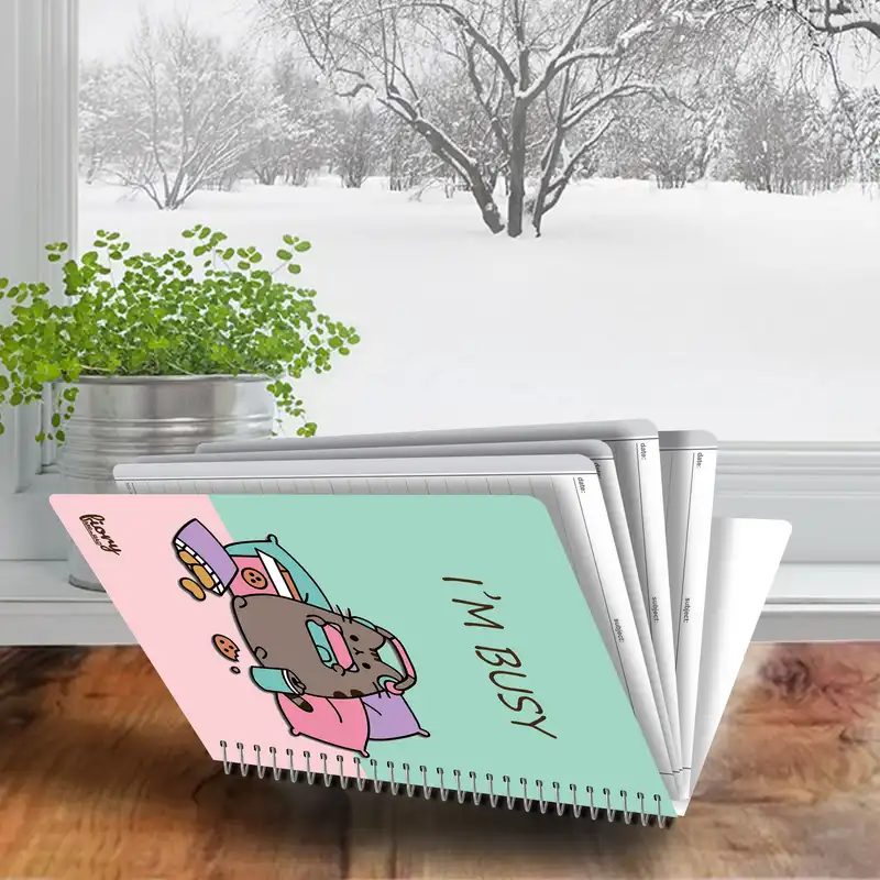 دفتر مشق 50 برگ مستر راد مدل گربه کیوت کد fiory 2191