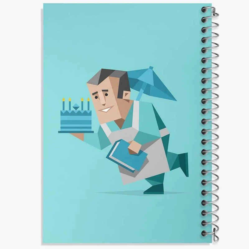 دفتر مشق 100 برگ خندالو طرح تایپ شخصیتی سفیر ESFJ کد 7705