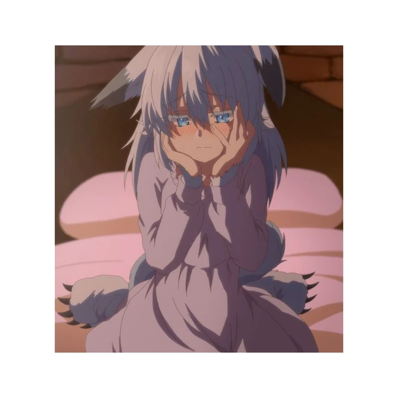 استیکر لپ تاپ و موبایل مدل انیمه طرح شروع دوباره شفادهنده ستسونا Kaifuku Jutsushi no Yarinaoshi redo of healer setsuna کد 1240