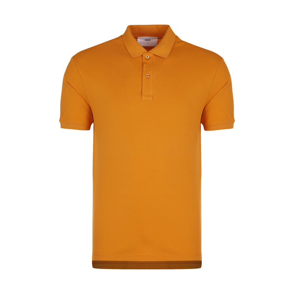 پولوشرت آستین کوتاه مردانه رینگ مدل TMJ00502/2 رنگ نارنجي