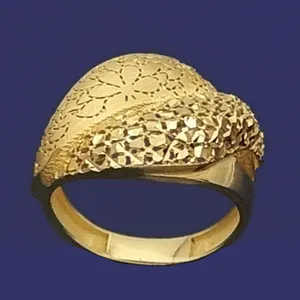 انگشتر طلا 18 عیار زنانه  گالری یارطلا مدل فیوژن کد ANFMH02