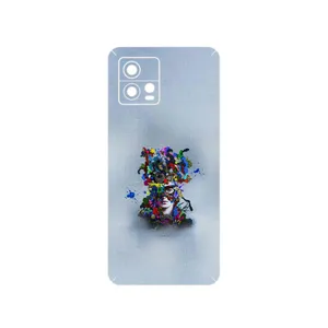 MAHOOT Collage of surreal Portrait of Women 4 Cover Sticker for Motorola Moto G72