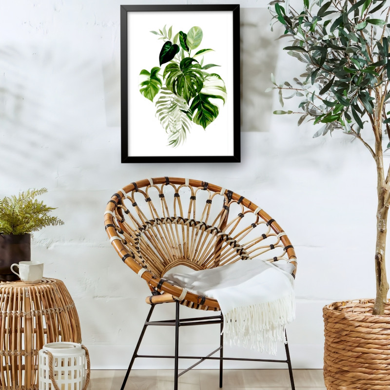 تابلو مدل برگ سبز کد BS01