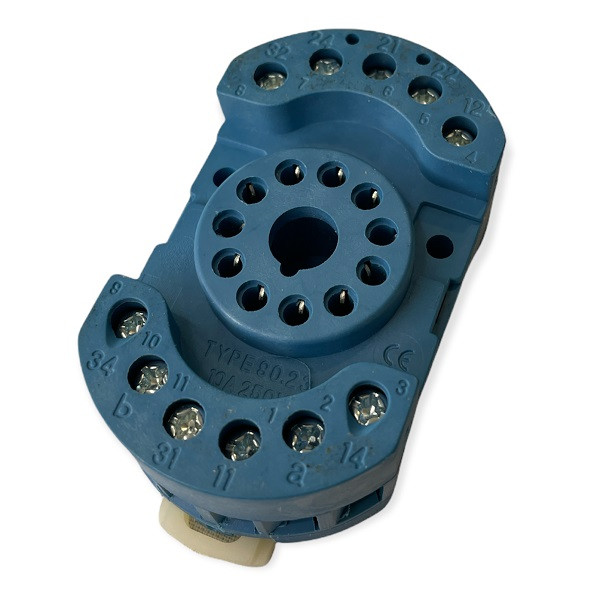 پایه رله 11 پین مدل 90.23 پایه رله 11 پین مدل 90.23