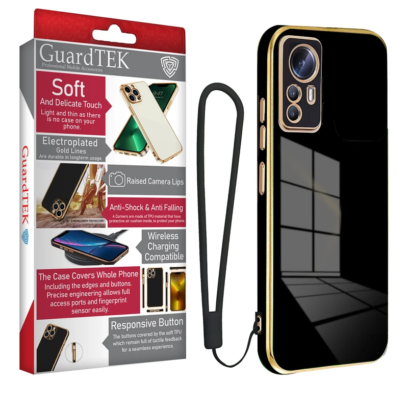   کاور گاردتک اساک مدل Myca2 Strap مناسب برای گوشی موبایل شیائومی Mi 12 / Mi 12x/ Mi 12s به همراه بند