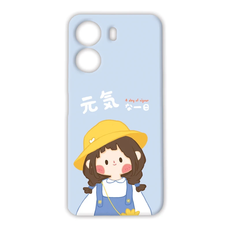  کاور مدل دخترانه کد 195 مناسب برای گوشی موبایل شیائومی Redmi 13C / Poco C65