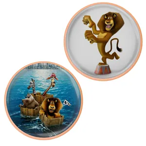 تراش مدل طرح انیمیشن حیوانات ماداگاسکار کد S13161-162 بسته دو عددی