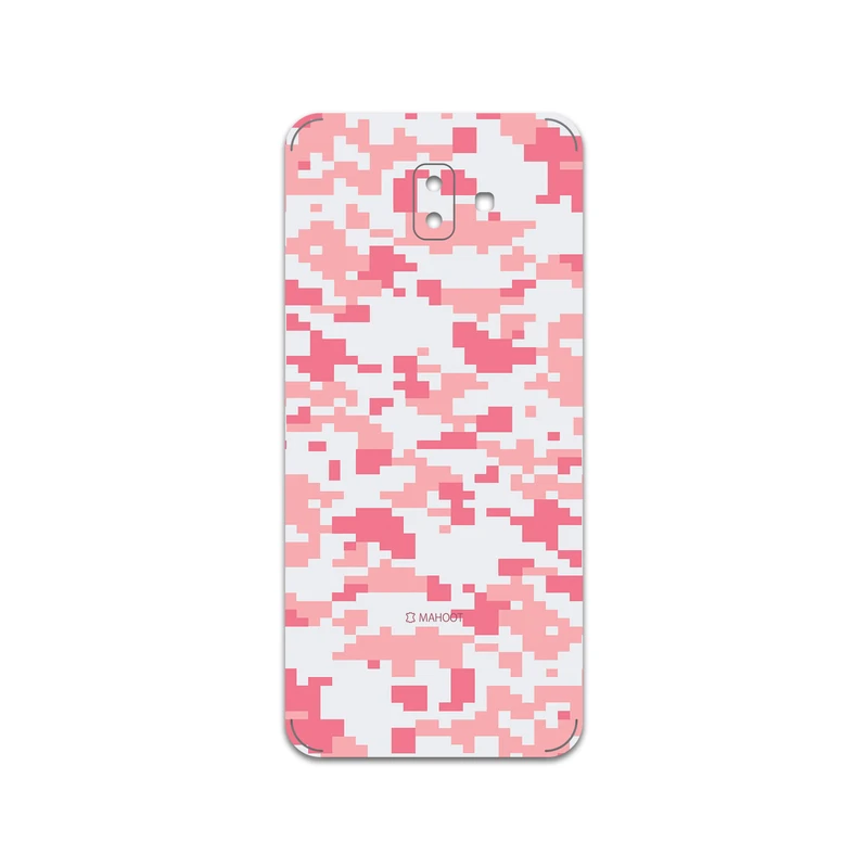 برچسب پوششی ماهوت مدل Army-Pink-pixel مناسب برای گوشی موبایل سامسونگ Galaxy J6 Plus