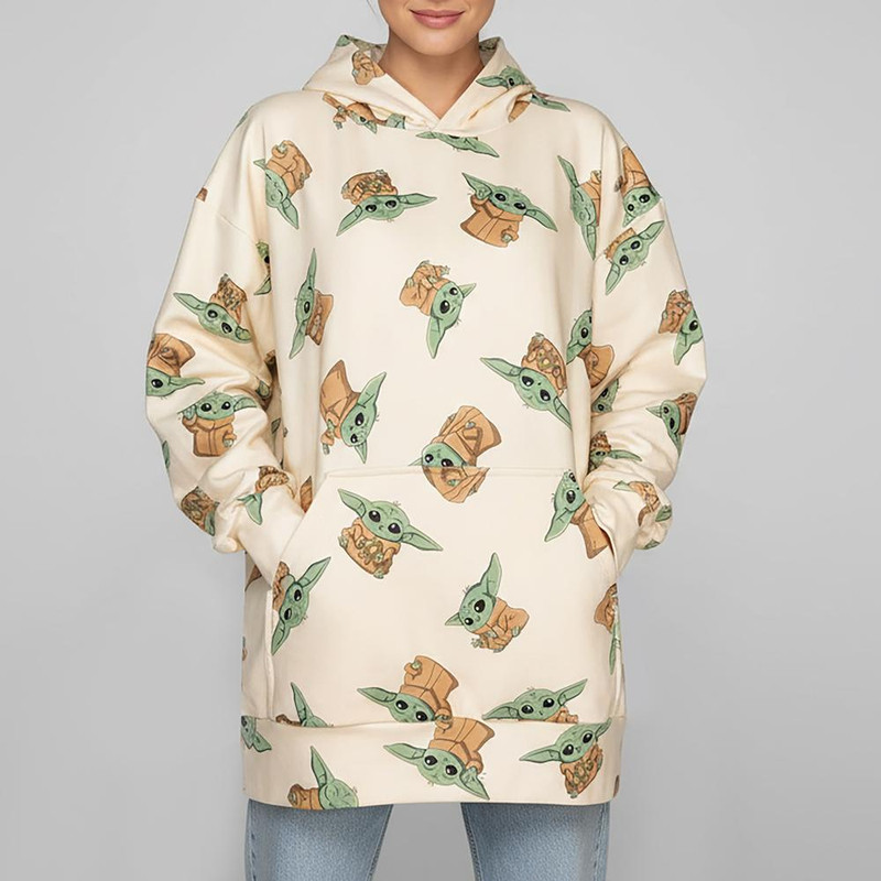 هودی زنانه افراتین مدل بیبی یودا 8541.1