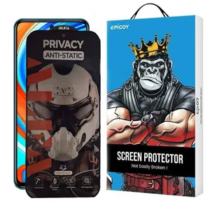 Epicoy Alpha Glass Screen Protector For Xiaomi Redmi Note 9 Pro Max/Note 9 Pro 5G/Note 9 Pro 4G/Note 9S
