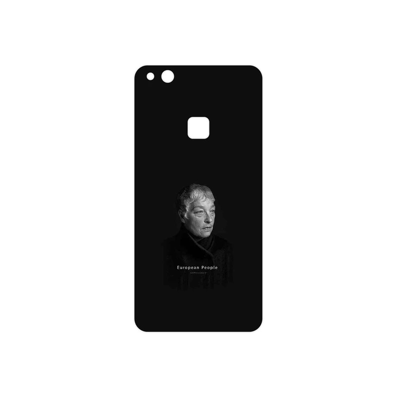 برچسب پوششی ماهوت مدل Portrait of a European Woman مناسب برای گوشی موبایل هوآوی P10 Lite
