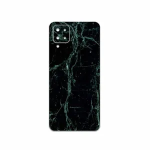 MAHOOT Graphite-Green-Marble Cover Sticker for Samsung Galaxy M12