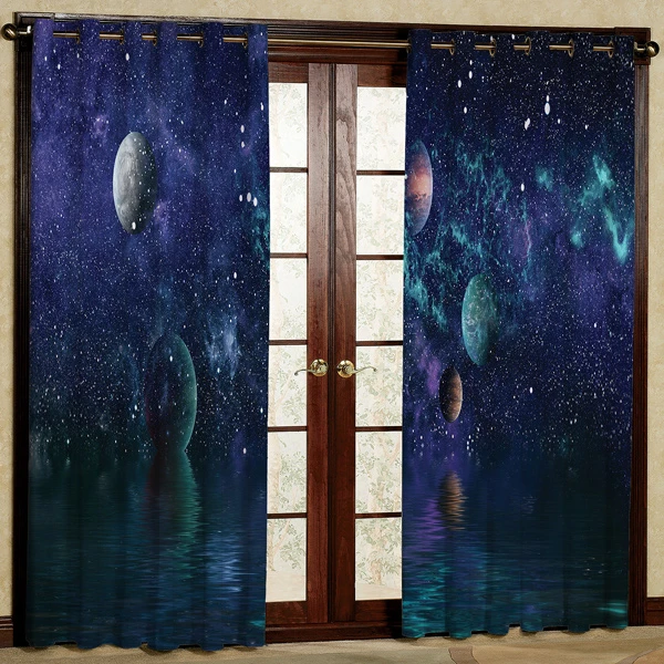 پرده مدل مخمل پانچی کد 6853 سایز 280x140 سانتی متر