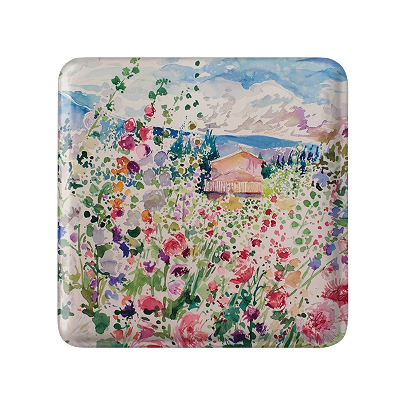 مگنت خندالو طرح مزرعه گل کد 5441