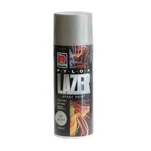   اسپری نقره ای رنگ نیپون مدل Lazer حجم 400 میلی لیتر