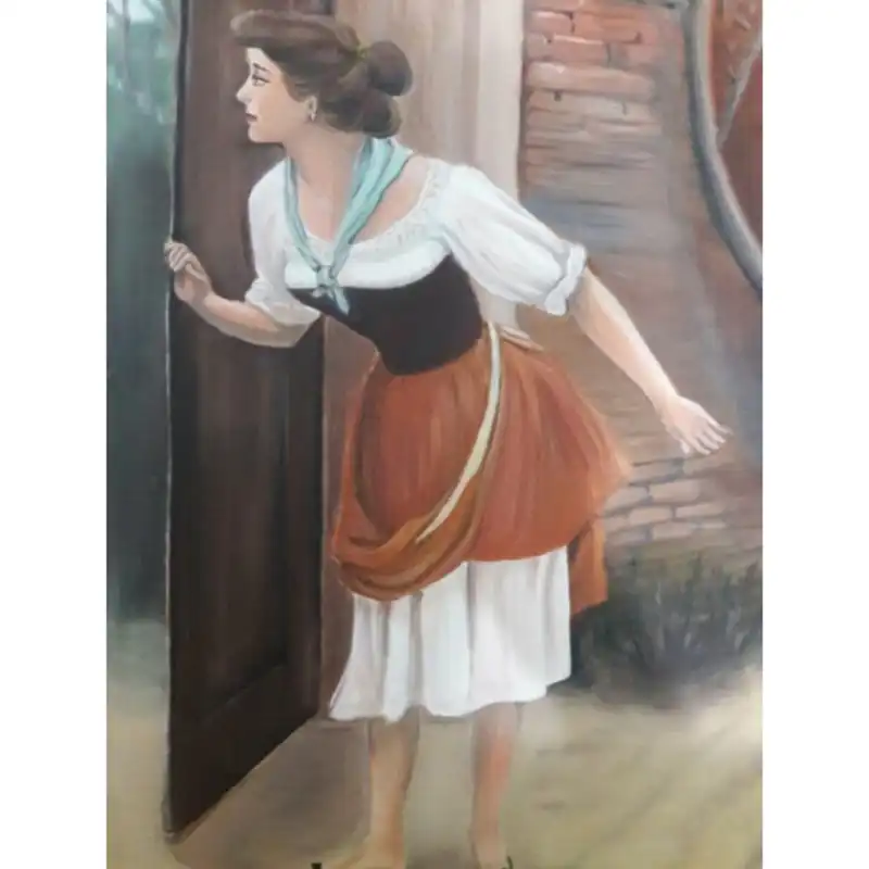 تابلو نقاشی رنگ روغن مدل 03