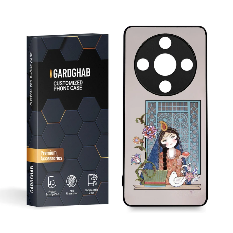 کاور گارد قاب مدل دخترانه مناسب برای گوشی موبایل آنر X9B 5G