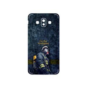 MAHOOT Firefighter Cover Sticker for Samsung Galaxy J7 Duo