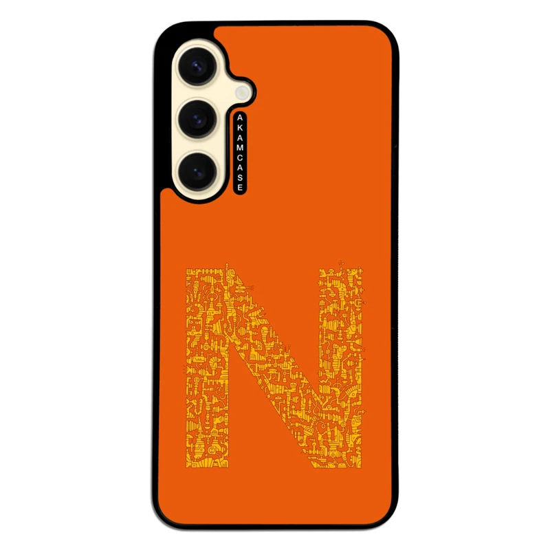 کاور آکام مدل AMC-WSGS24FE-ALPHADOODLEBET-14 مناسب برای گوشی موبایل سامسونگ Galaxy S24 FE