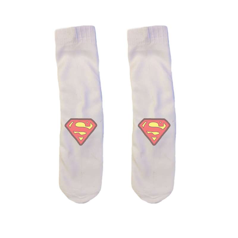 جوراب مردانه مدل سوپرمن کد 3003