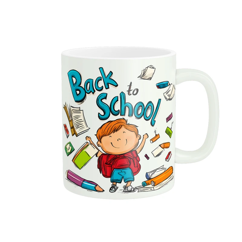 ماگ پادآفرین مدل دانش آموز طرح بازگشت به مدرسه کد PM152