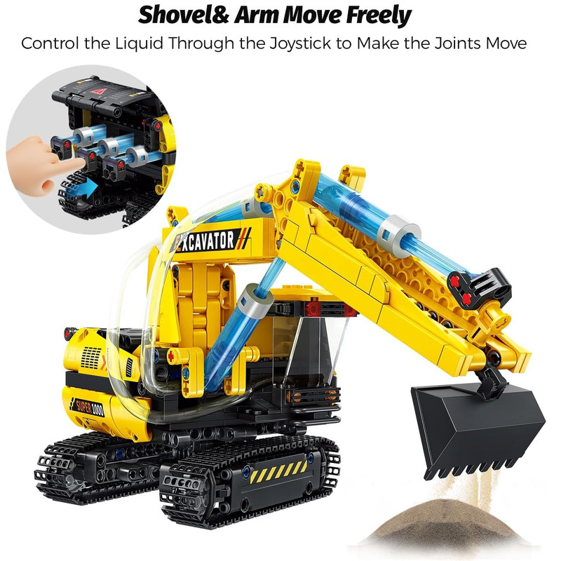 ساختنی مدل بیل مکانیکی طرح هیدرولیک