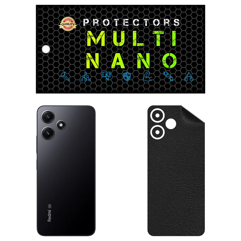 برچسب پوششی مولتی نانو طرح چرم مدل X-F1L مناسب برای گوشی موبایل شیائومی Redmi Note 12R