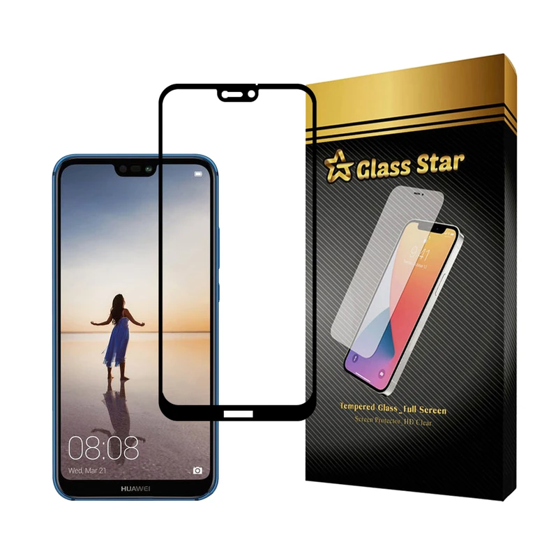 محافظ صفحه نمایش گلس استار مدل FULSLGS مناسب برای گوشی موبایل نوکیا 6.1 Plus