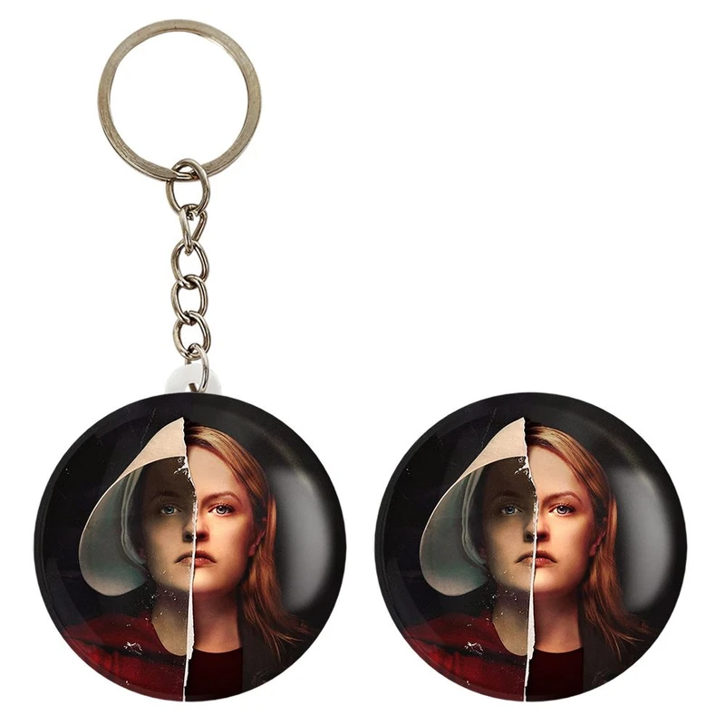 پیکسل خندالو مدل سریال سرگذشت یک ندیمه The Handmaid's Tale کد 28644 به همراه جاکلیدی