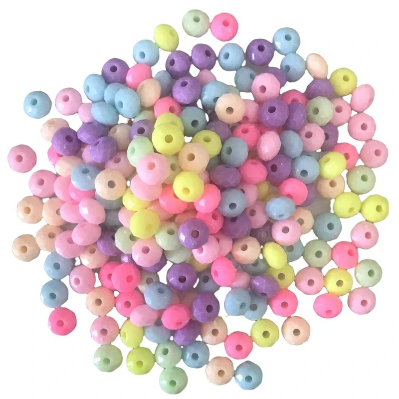 مهره دستبند مدل پاستیلی کد 356 بسته 160 عددی