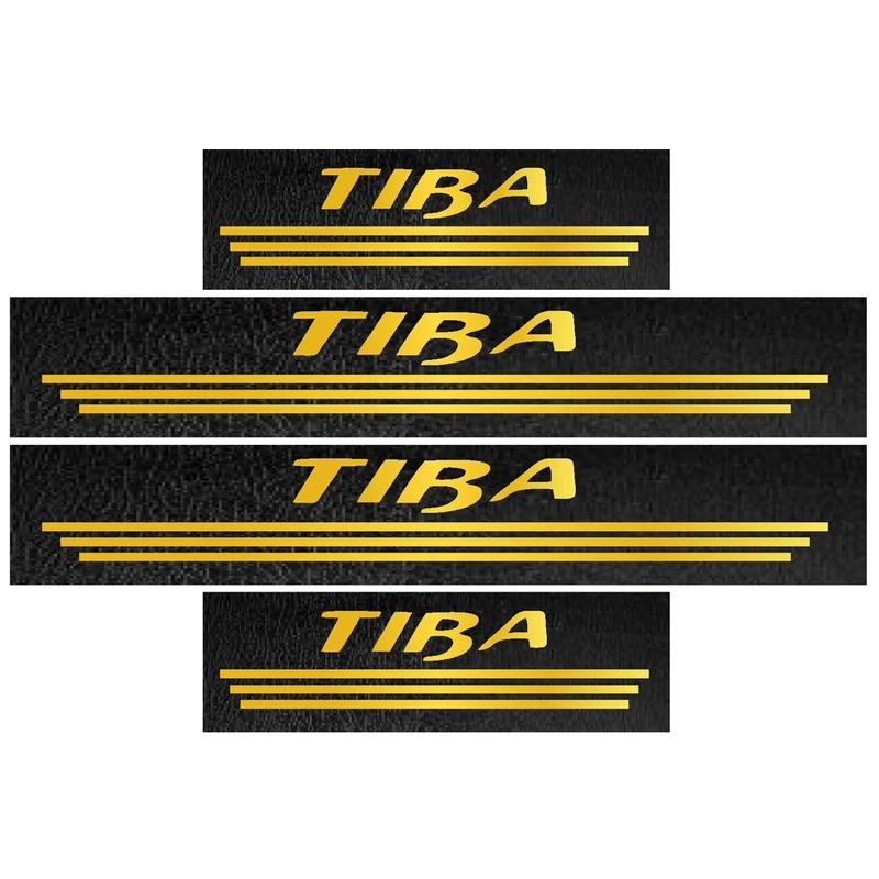  برچسب بدنه خودرو سیتی سالار طرح پارکاب چرم کدAZ135 مناسب برای تیبا بسته 4عددی