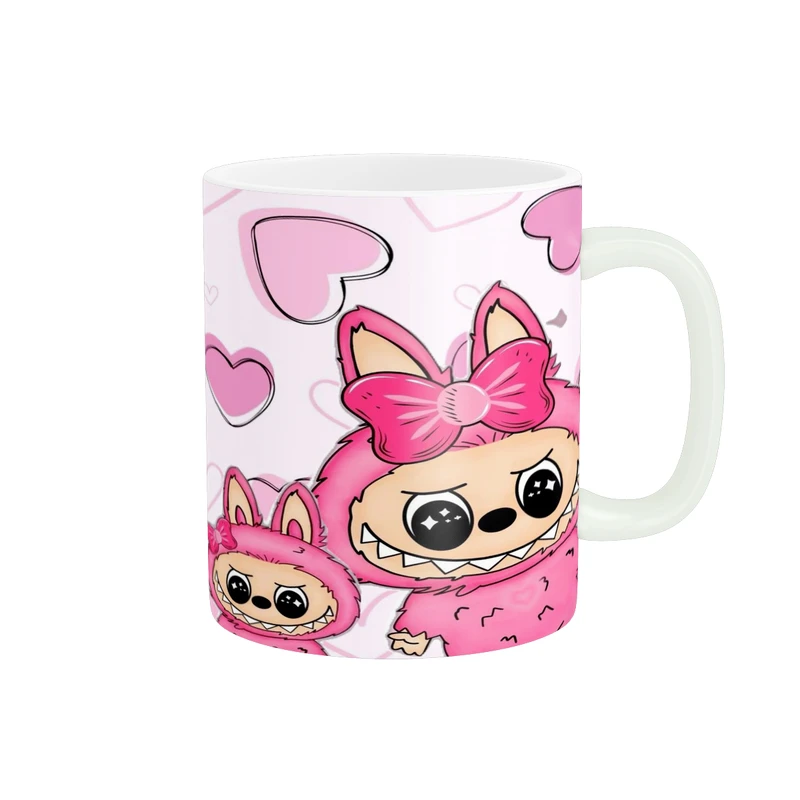 ماگ پاد آفرین مدل فانتزی طرح عروسک لبوبو Labubu ترند کد p10765