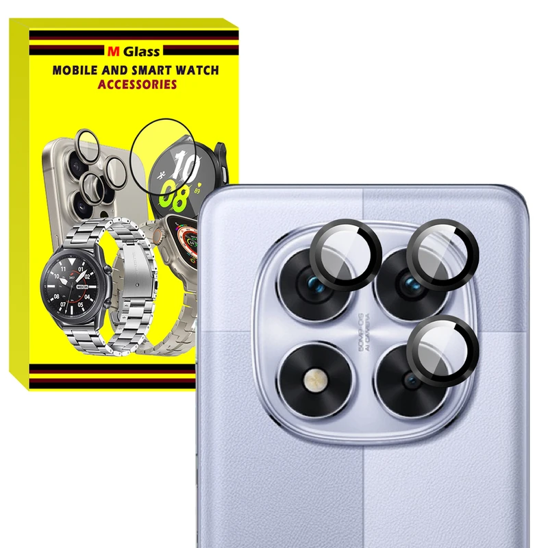 محافظ لنز دوربین رینگی ام‌گلس مدل Ring Protector مناسب برای گوشی موبایل شیائومی Redmi Note 14 Pro 5G