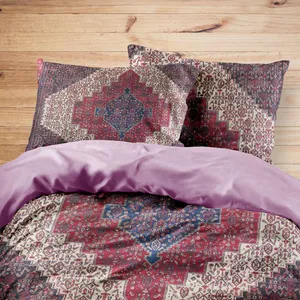 سرویس روتختی مدوپد طرح فرش سنندج مدل C-Sanandaj04 یک نفره 4 تکه