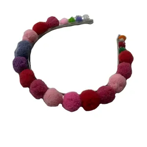 تل مو دخترانه مدل توپ توپی