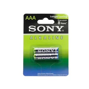 باتری نیم قلمی سونی مدل AM3 AAA stilo بسته دو عددی