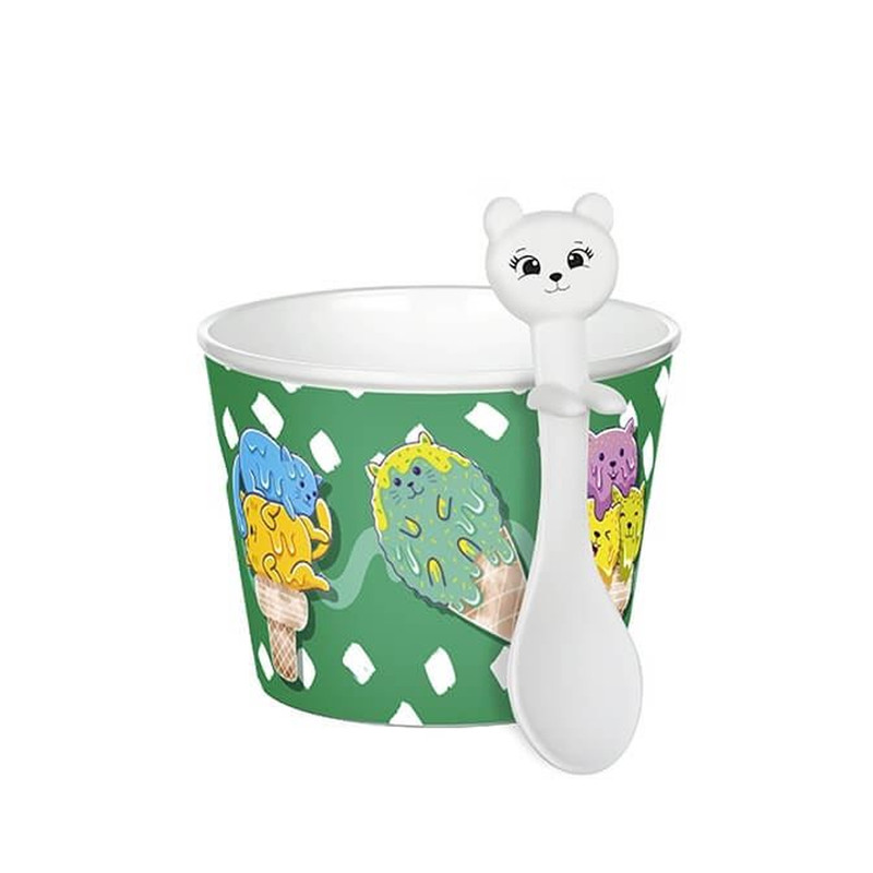 بستنی خوری تیتیز مدل CUPICE کد 9425 مجموعه 4 عددی