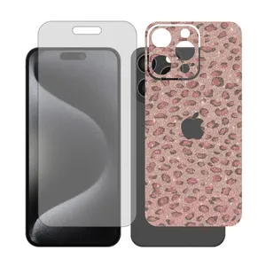 Glass Together model matte Screen Protector Suitable for Apple iPhone 15 Pro Max Mobile Phone with Back cover sticker