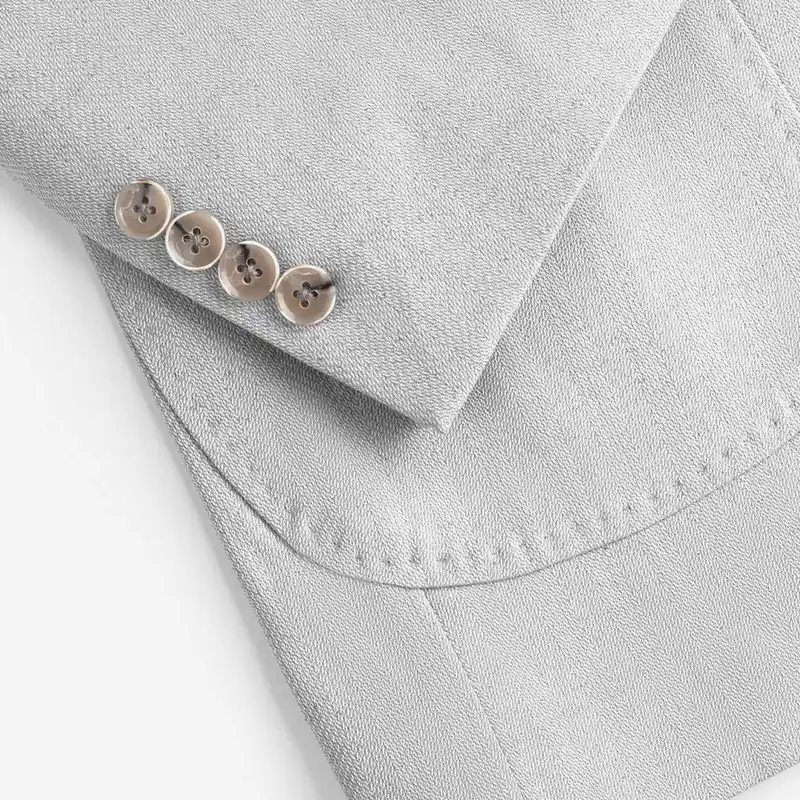 کت تک مردانه کروم مدل دو دکمه 2410202