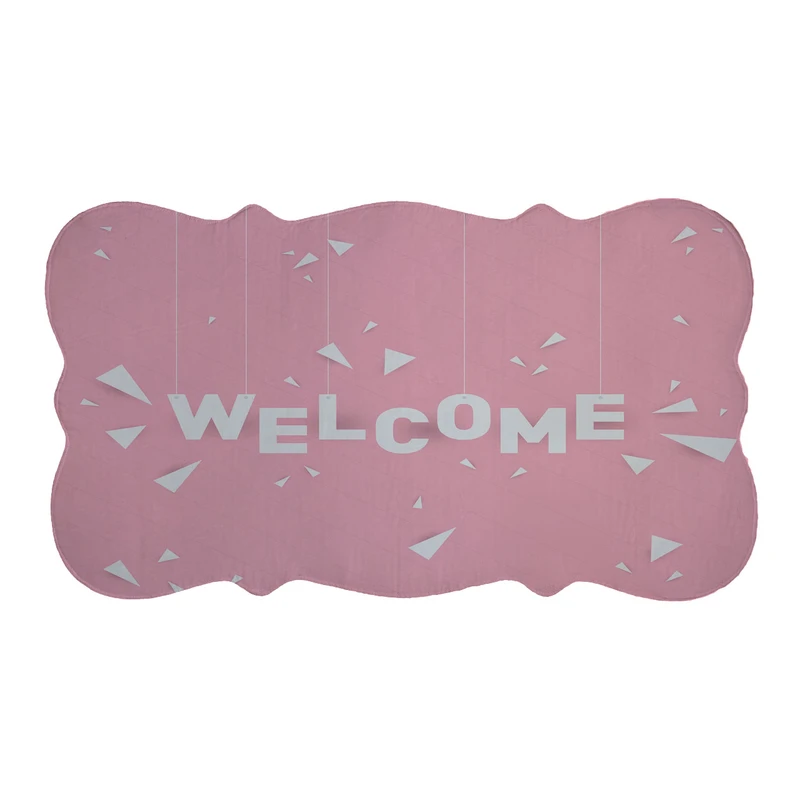 پادری مدل دالبر طرح WELCOME کد 8261 سایز 110×60 سانتی متر