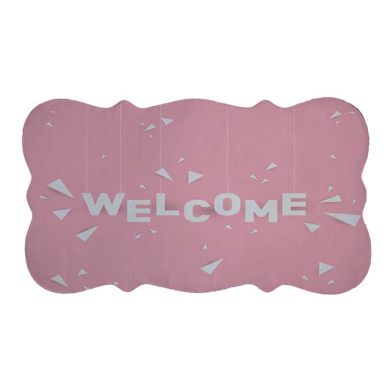 پادری مدل دالبر طرح WELCOME کد 8261 سایز 110×60 سانتی متر پادری مدل دالبر طرح WELCOME کد 8261 سایز 110×60 سانتی متر