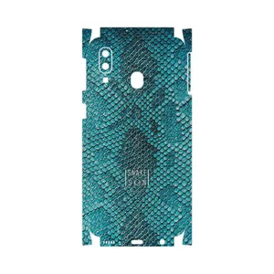 MAHOOT Blue Snake Skin-FullSkin Cover Sticker for Samsung Galaxy A40