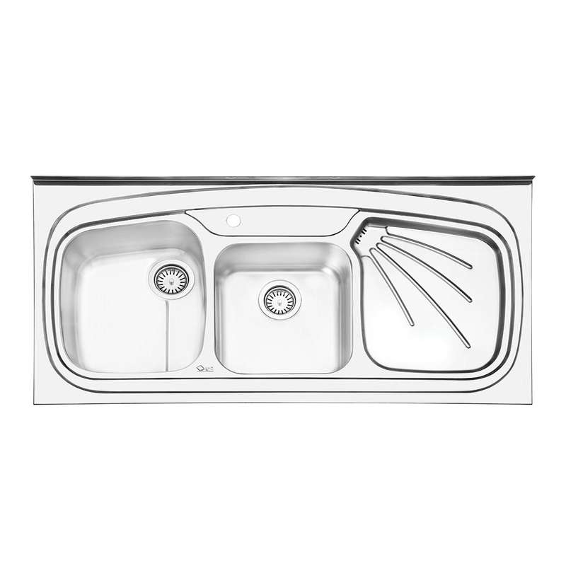سینک ایلیا استیل مدل 1013L توکار سایز 60 × 120 سانتی متر