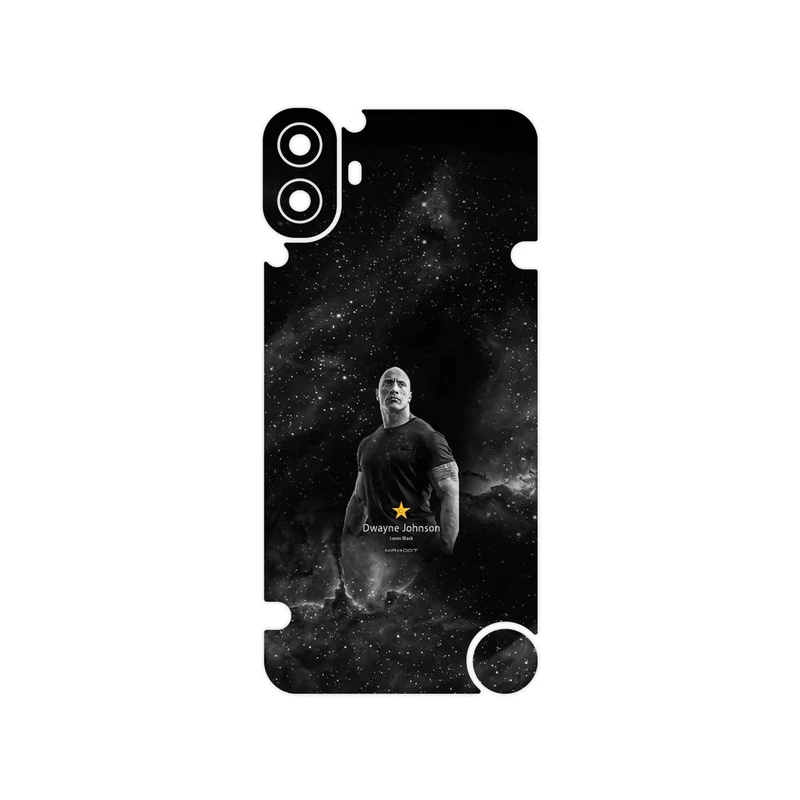 برچسب پوششی ماهوت مدل Dwayne Johnson مناسب برای گوشی موبایل ناتینگ CMF Phone 1