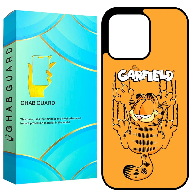 کاور قاب گارد طرح گارفیلد مدل GCHP16P مناسب برای گوشی موبایل اپل iPhone 16 Pro