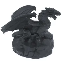 فیگور مدل اژدها روی سنگ ارتفاع 9 سانتی متر