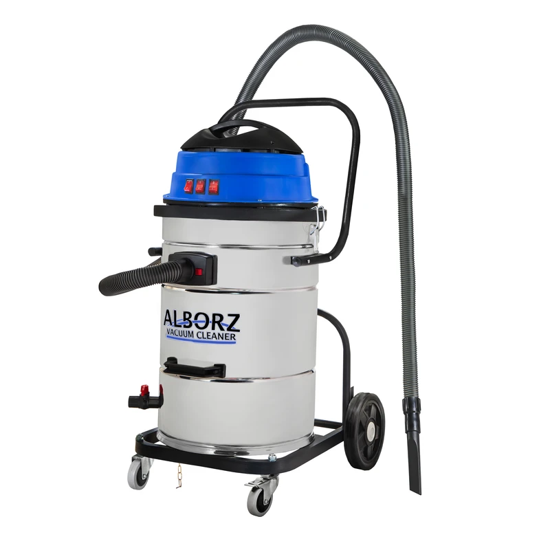 جاروبرقی صنعتی 3600 وات سازه البرز مدل کارواشی CA5000(سطل برگردان)  ظرفیت 65 لیتر