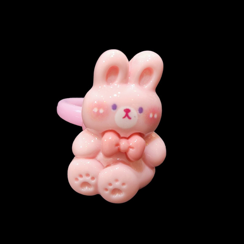 انگشتر دخترانه مدل عروسکی کد S-BACH01 بسته 5 عددی انگشتر دخترانه مدل عروسکی کد S-BACH01 بسته 5 عددی