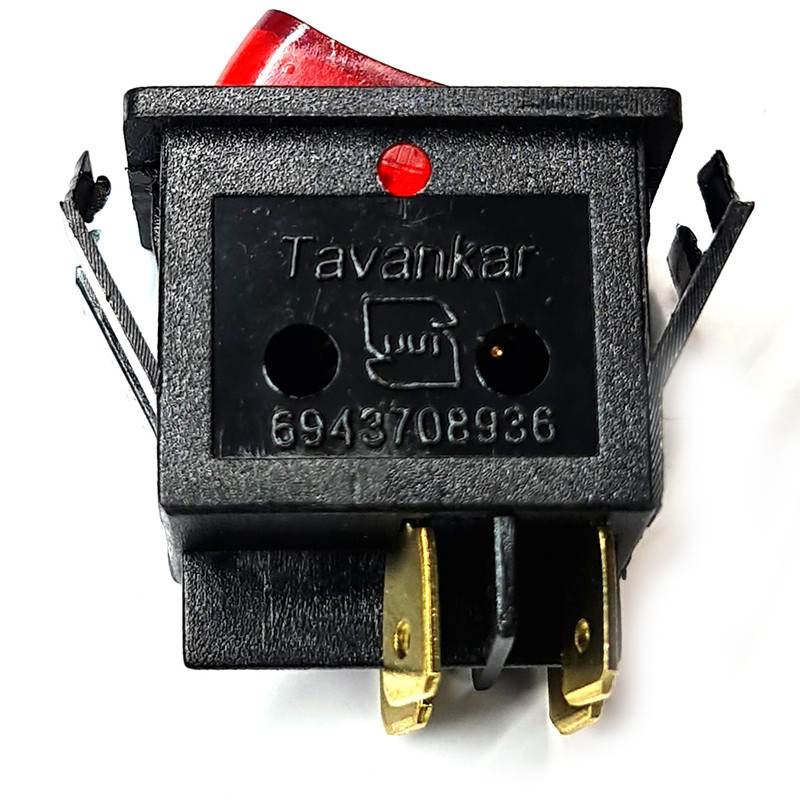 کلید چراغدار دستگاهی توانکار مدل TV-16A