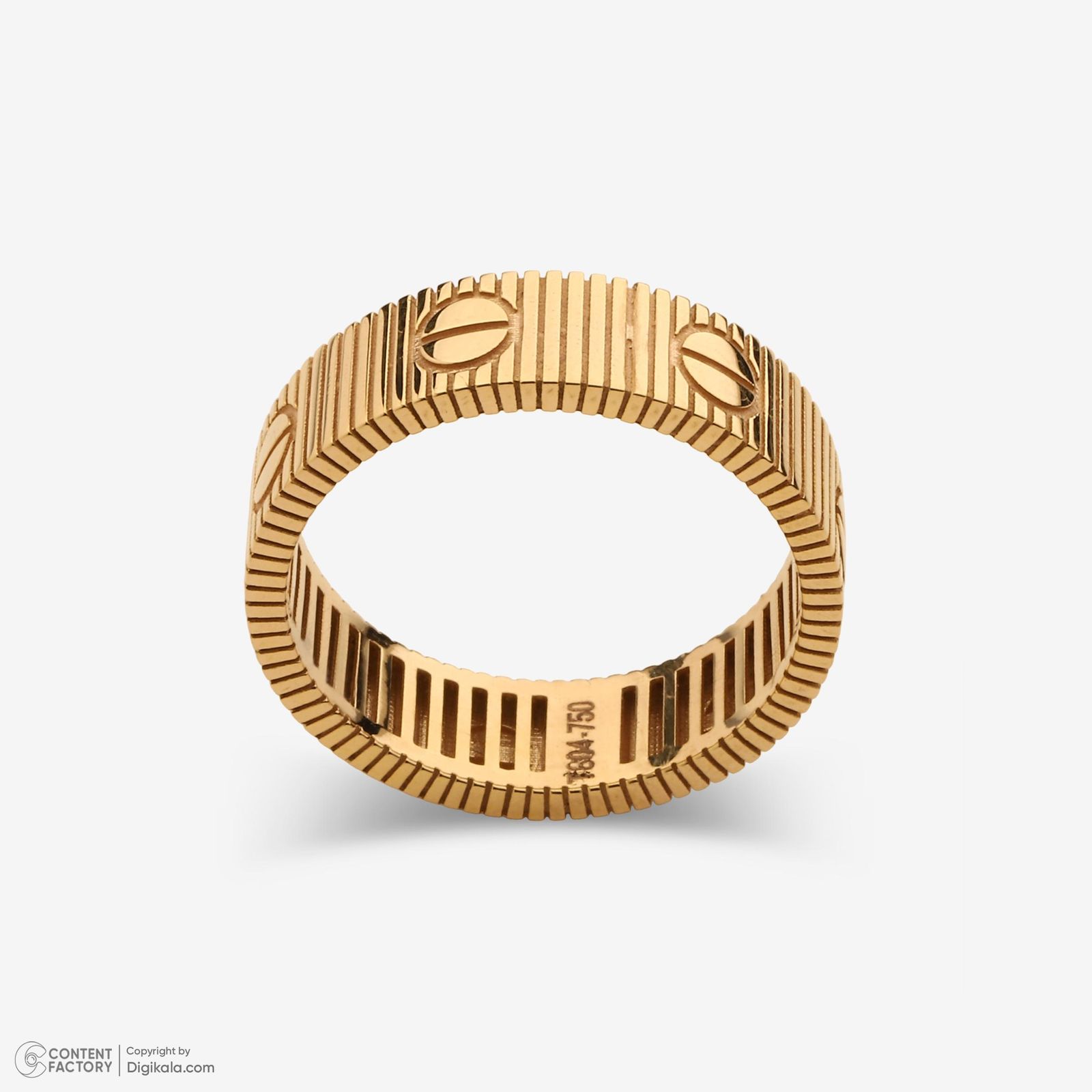 انگشتر طلا 18 عیار زنانه با طرح کارتیه لاو مایا ماهک مدل MR1551 سایز 56 -  - 6